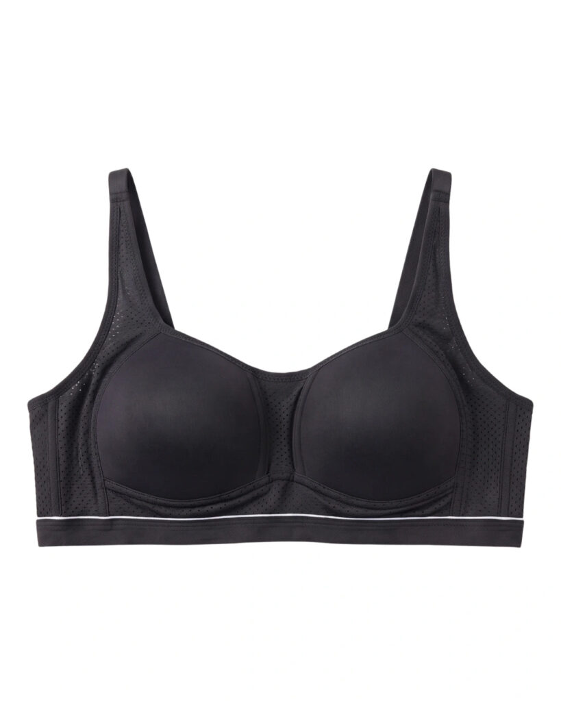 Light Padded Non-Wired T-Shirt Bra - Hannah - Black