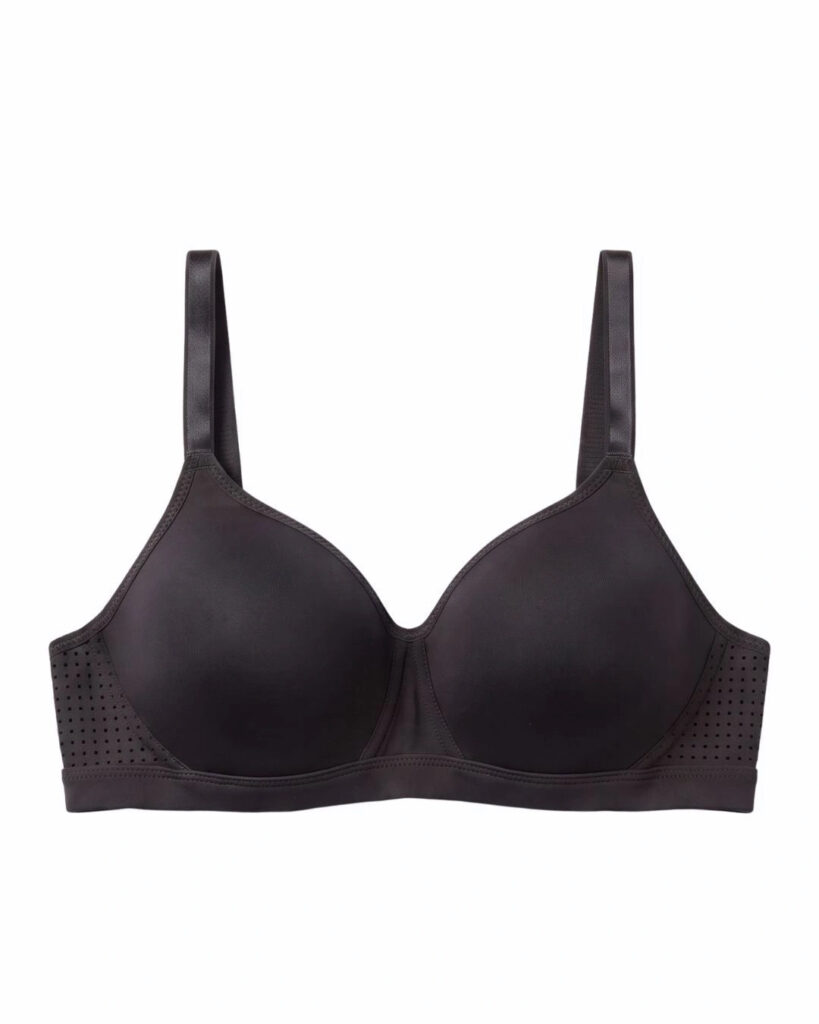Light Padded T-Shirt Bra - kylie - Black