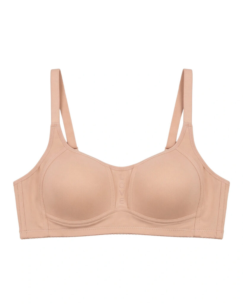 Light Padded Non-Wired T-Shirt Bra – Leo – Skin