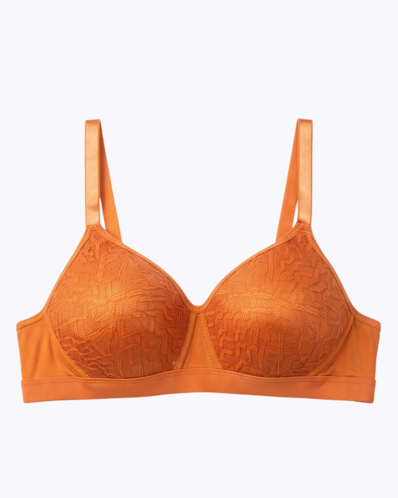 Light Padded Non-Wired T-Shirt Bra - Elysia - Rust