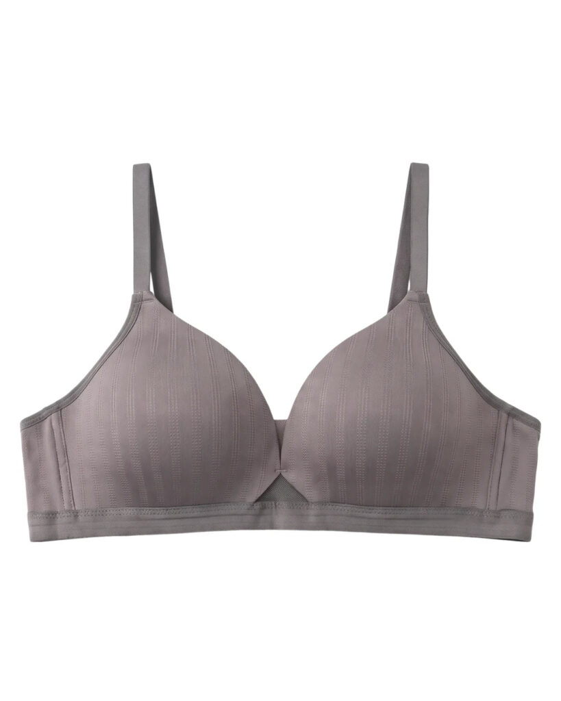 Padded Non-Wired T-Shirt Bra - Reem - Olive
