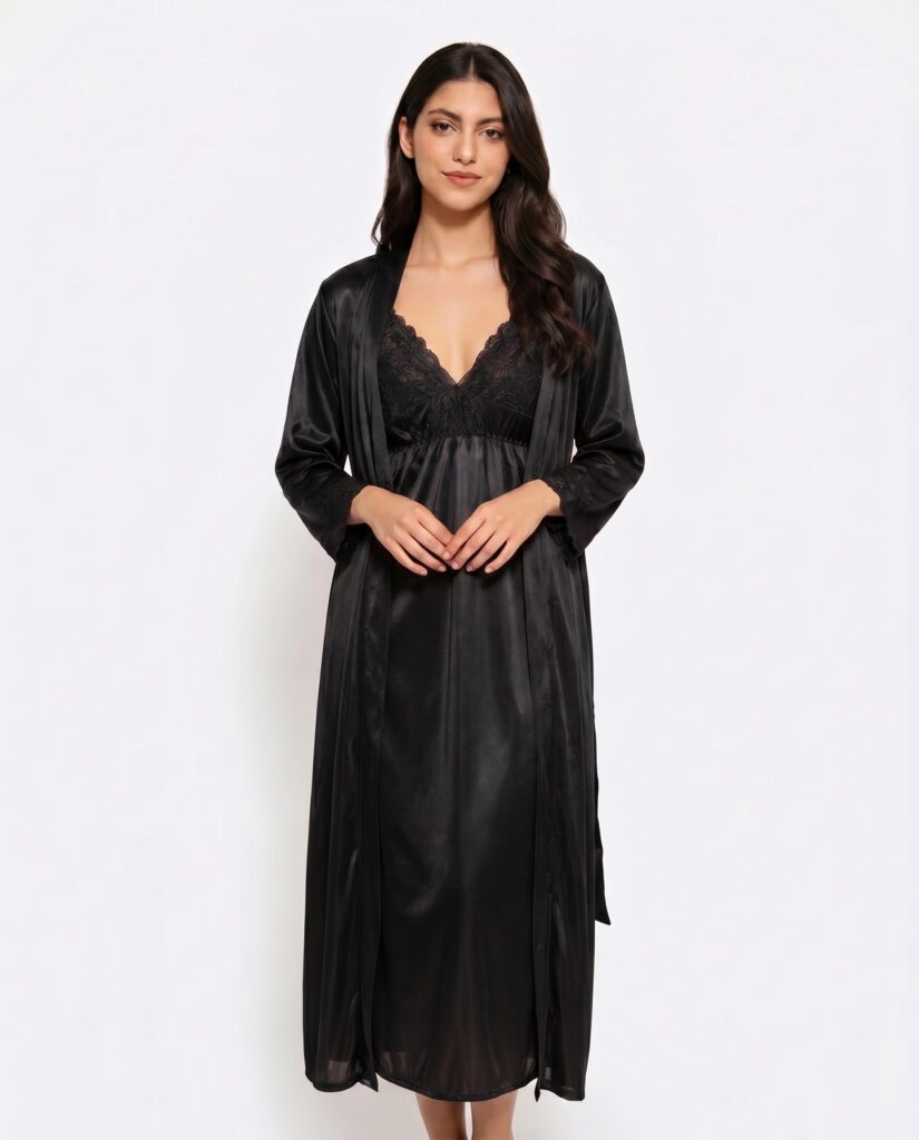 Gown Set – Nocturne – Black