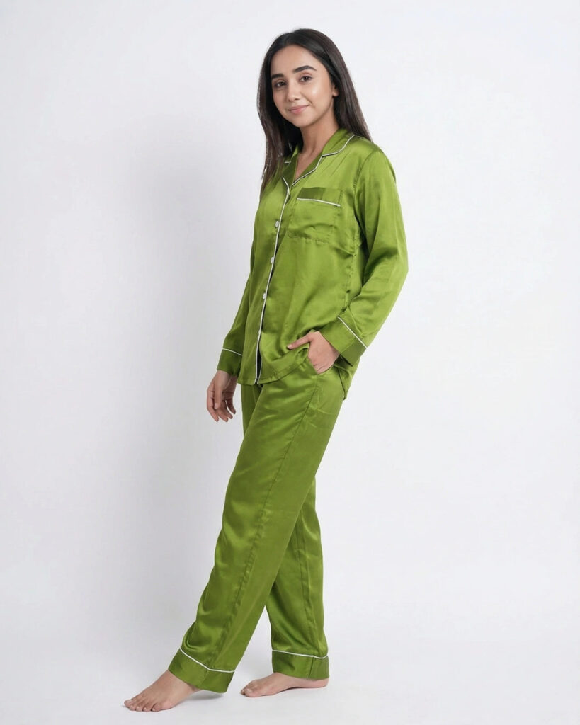 Shamoz Silk PJ Set
