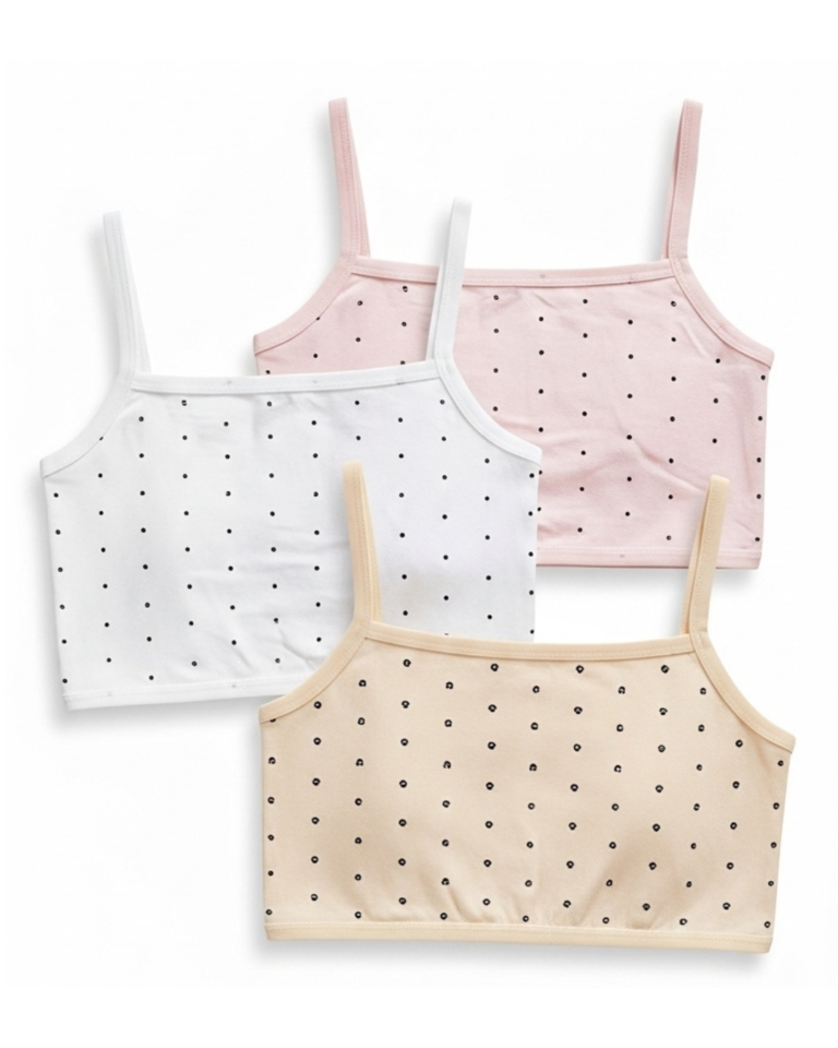 Pack of 3 Teenage Bra - Breezy Hug