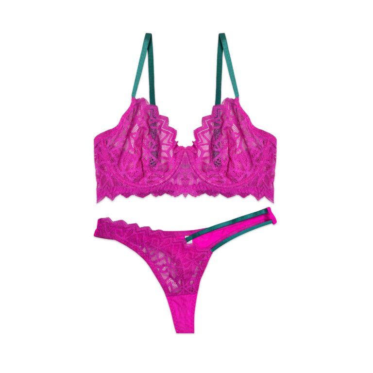 Non Padded Bra Set – Blush Ivy