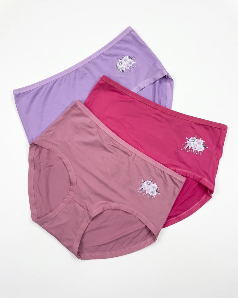 Pack Of 3 Brief Panty - Flower