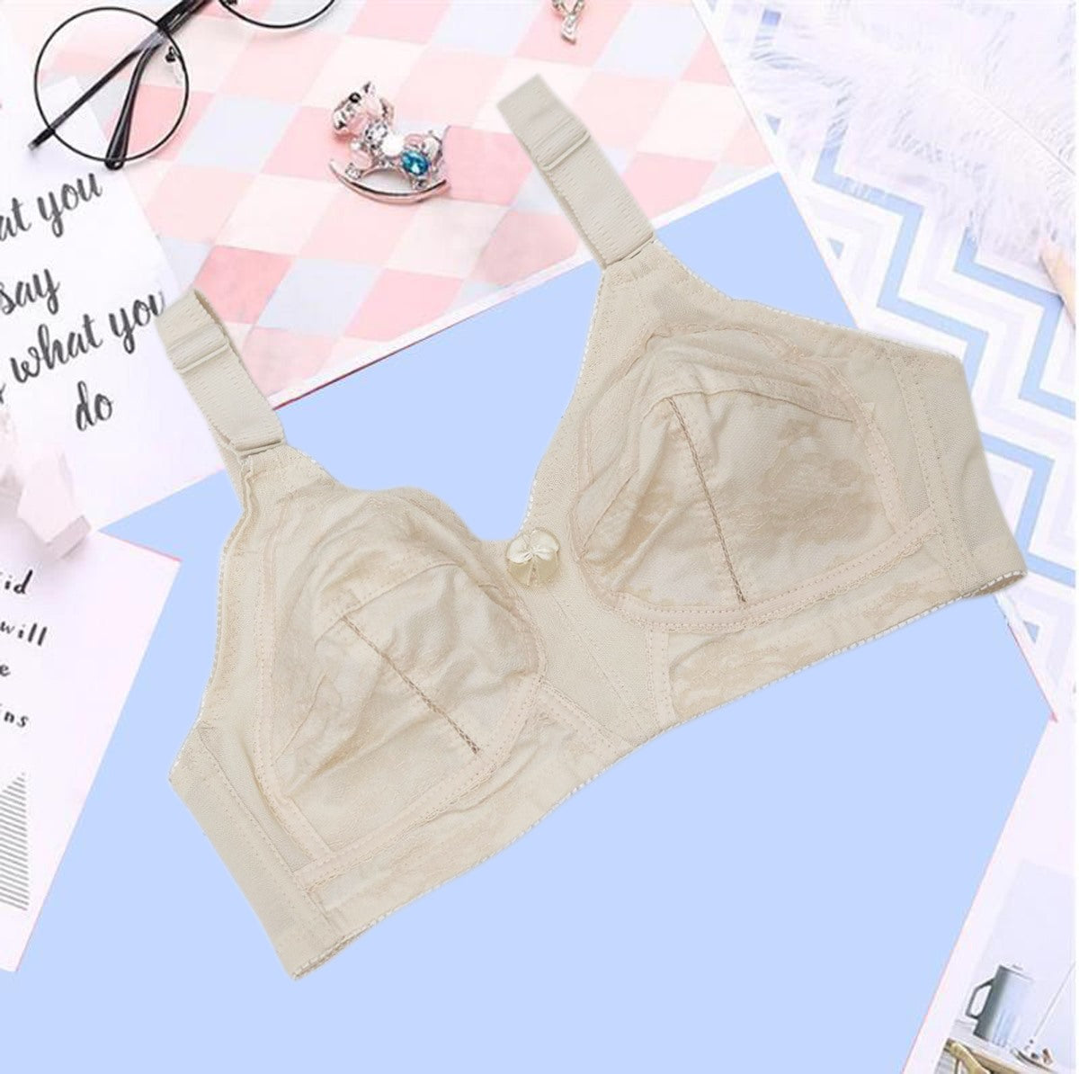 Flourish Jamila Non-Padded Non-Wired More Stretchable Lace Bra