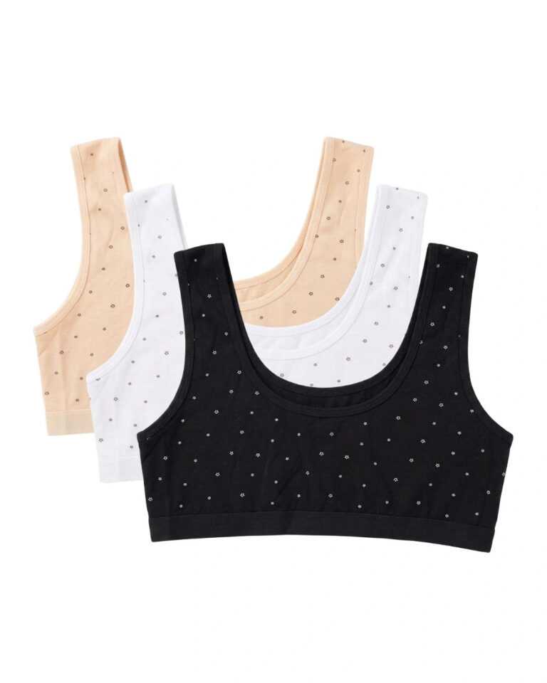 Pack Of 3 Teenage Bra – Bloomie