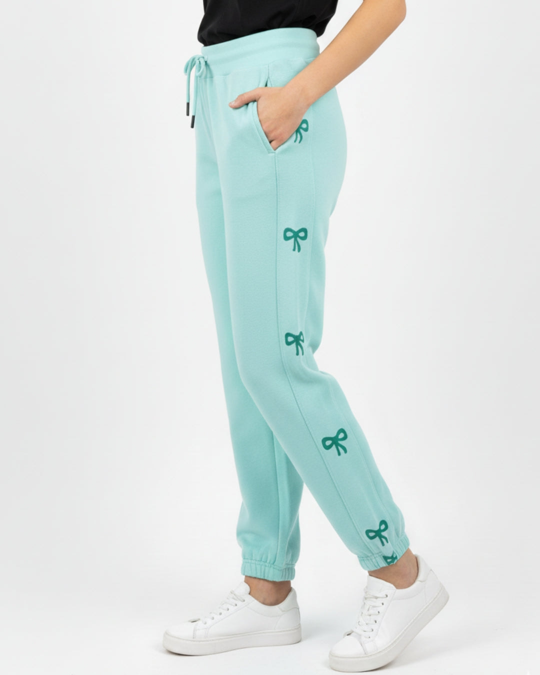 Fleece Trouser – Bow Print