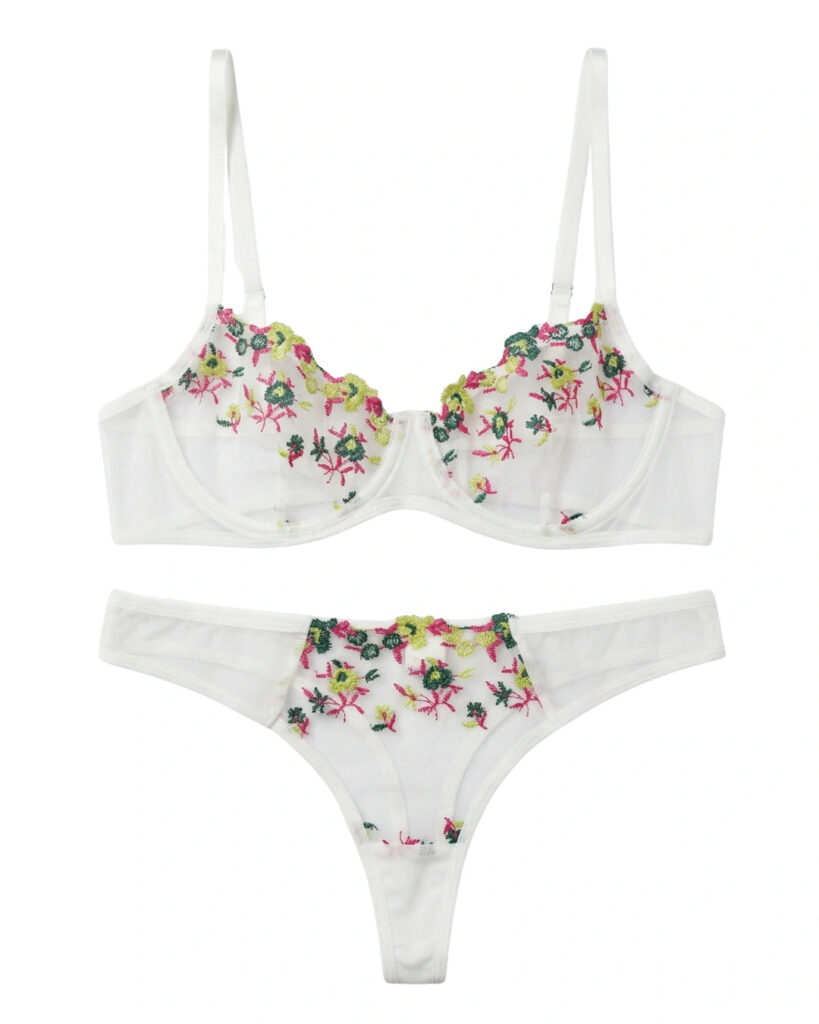 Non Padded Bra Set – Rosy Aura