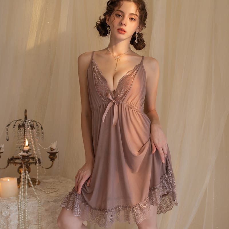 Babydoll Lingerie – Deep Lace