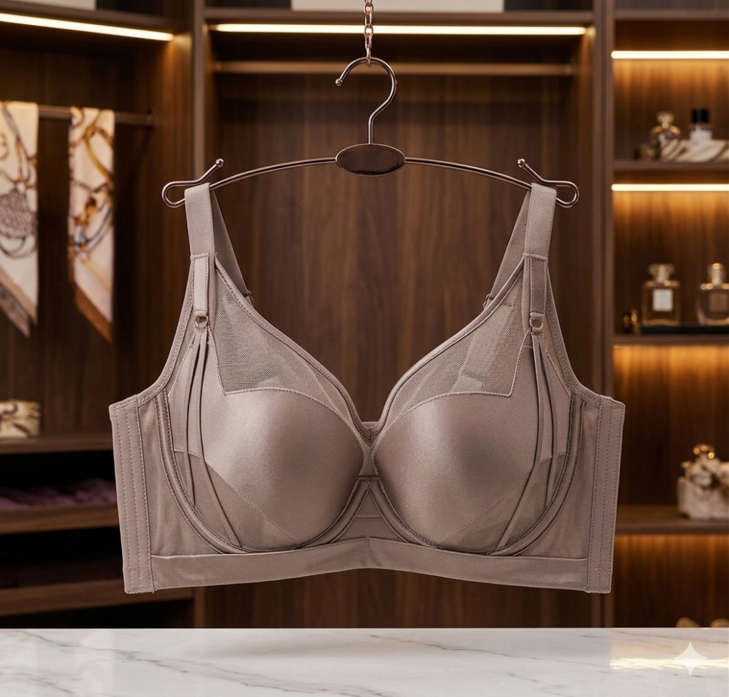 Pretty Wear Lightweight Breathable Underwire Push-up Bra For Women
