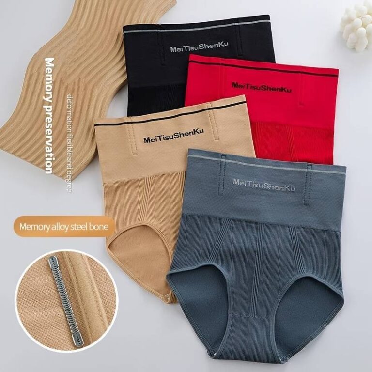 Pretty Wear New High Quality Women High Waist Seamless Panties Flat Belly Reducing Panty Hip Lift Tummy Control Underwear Comfort Briefs Underpants
