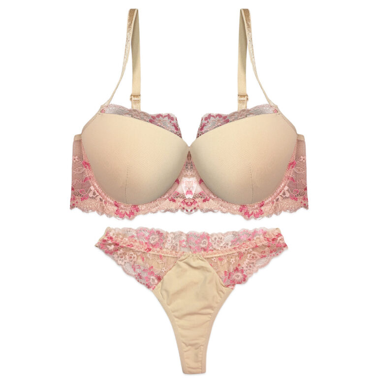 Bra Set – Nude Bloom