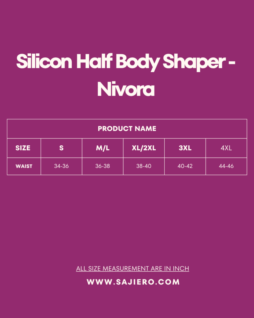 Silicon Half Body Shaper – Nivora