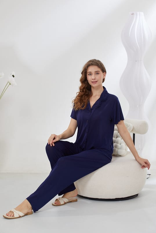 4-Piece Pure Silk Nightwear Set – Rosvian