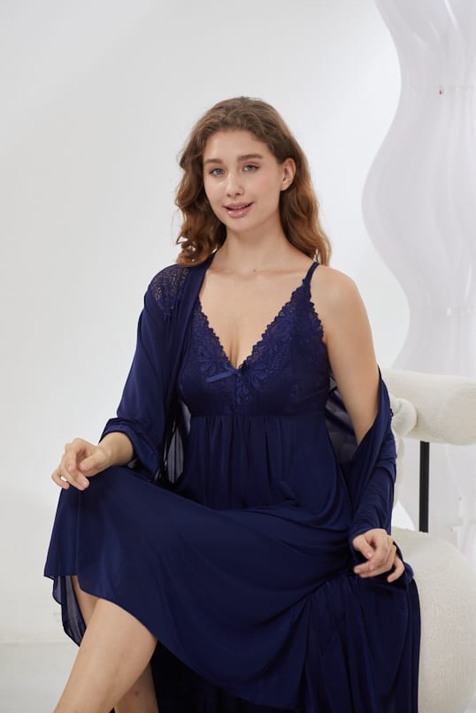 4-Piece Pure Silk Nightwear Set – Rosvian