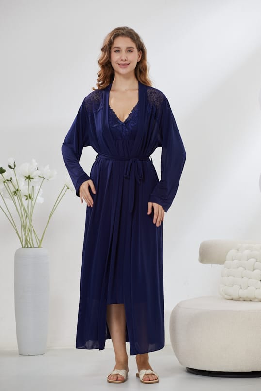 4-Piece Pure Silk Nightwear Set – Rosvian