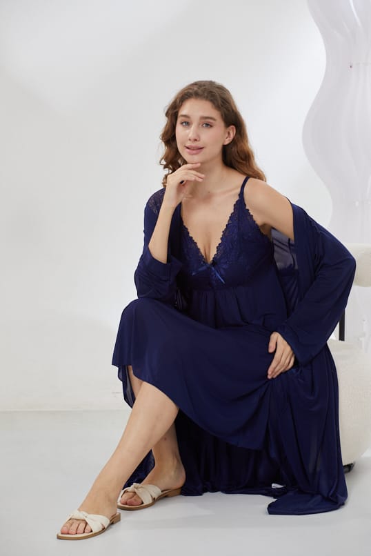 4-Piece Pure Silk Nightwear Set – Rosvian