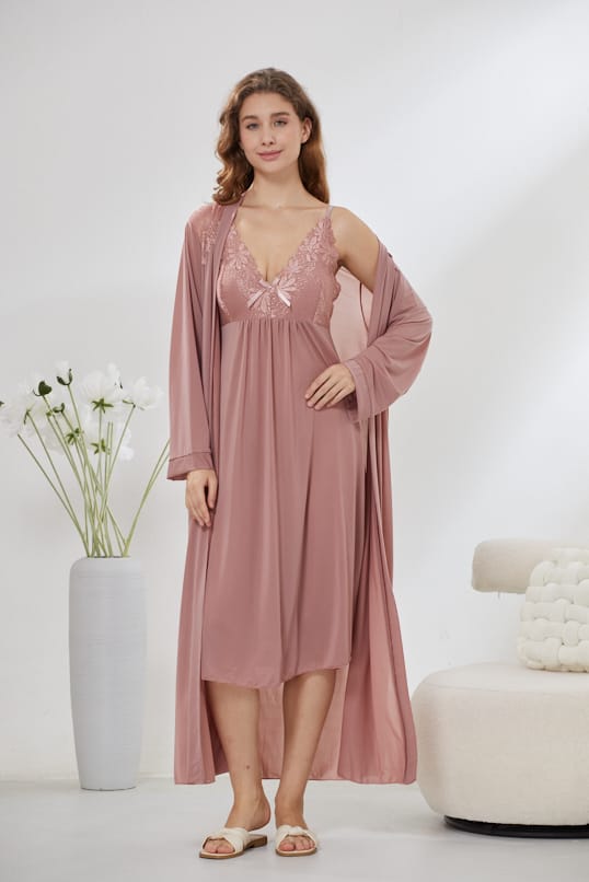 4-Piece Pure Silk Nightwear Set – Rosvian