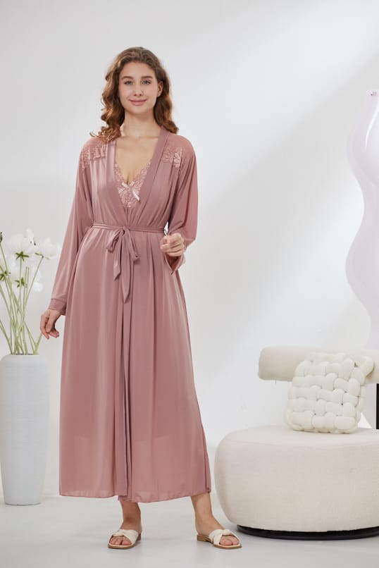 4-Piece Pure Silk Nightwear Set – Rosvian