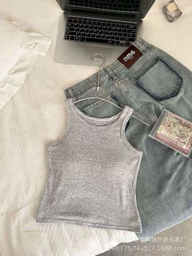 Padded Sando Gym Top – Free Size