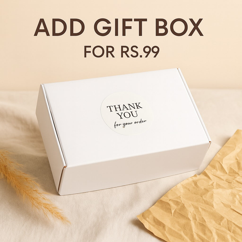 Pretty Wear Plain White Gift Box