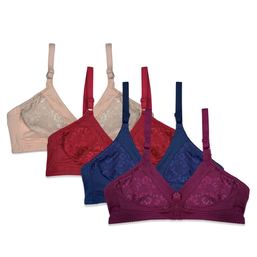 Pack of 4 - Everyday Charm Bras