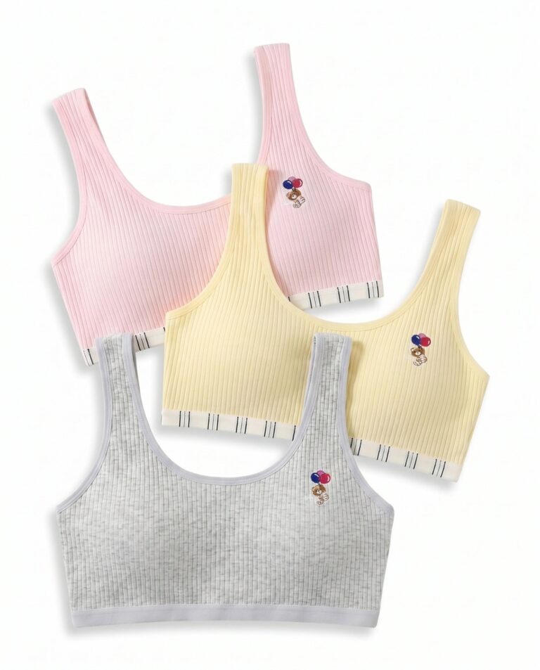 Pack Of 3 Padded Teenage Bra – Kitty