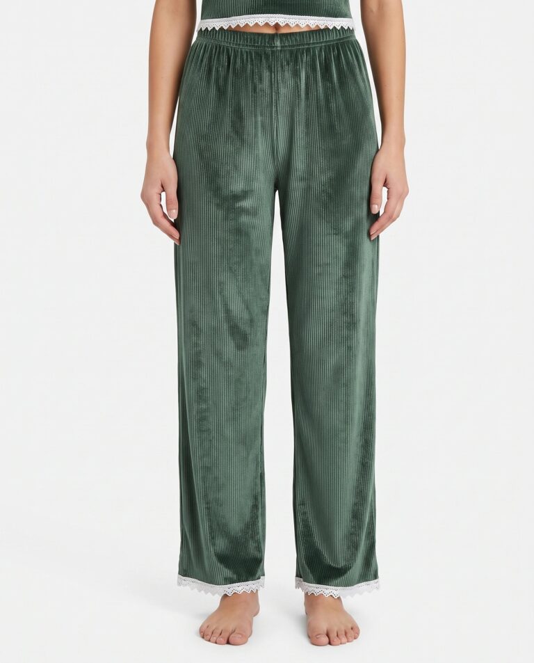 Textured Velvet Trouser - Classic Lounge