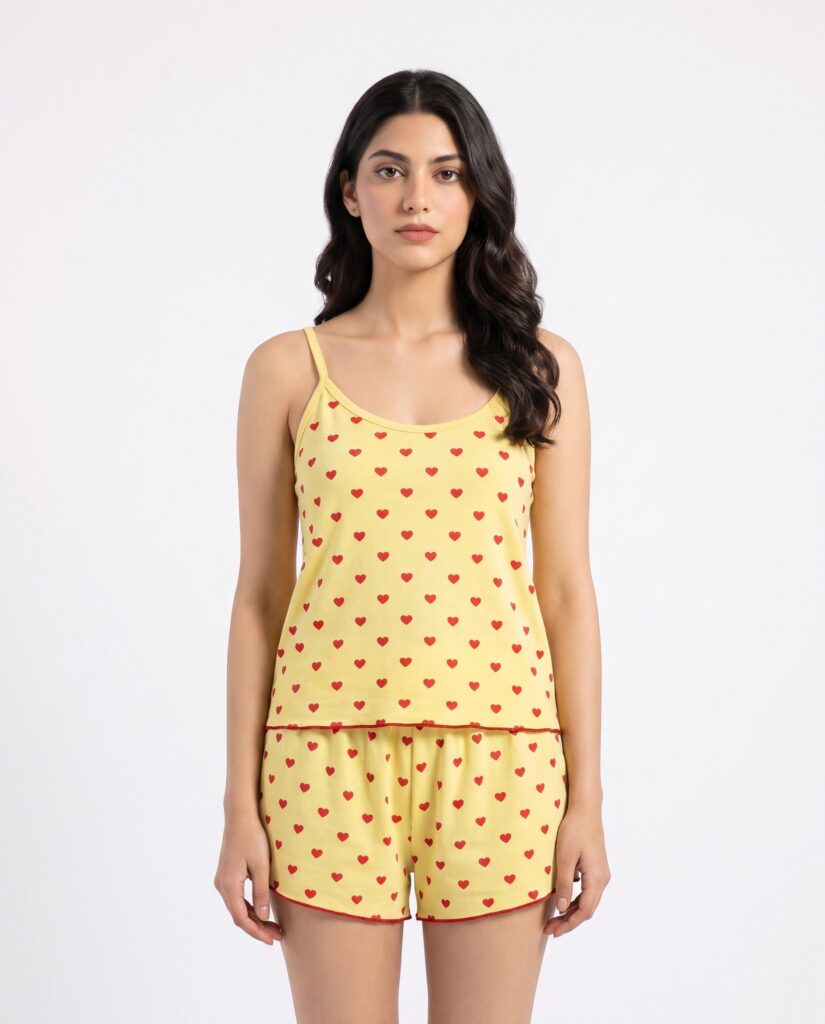 Cami Set - Heart Breeze